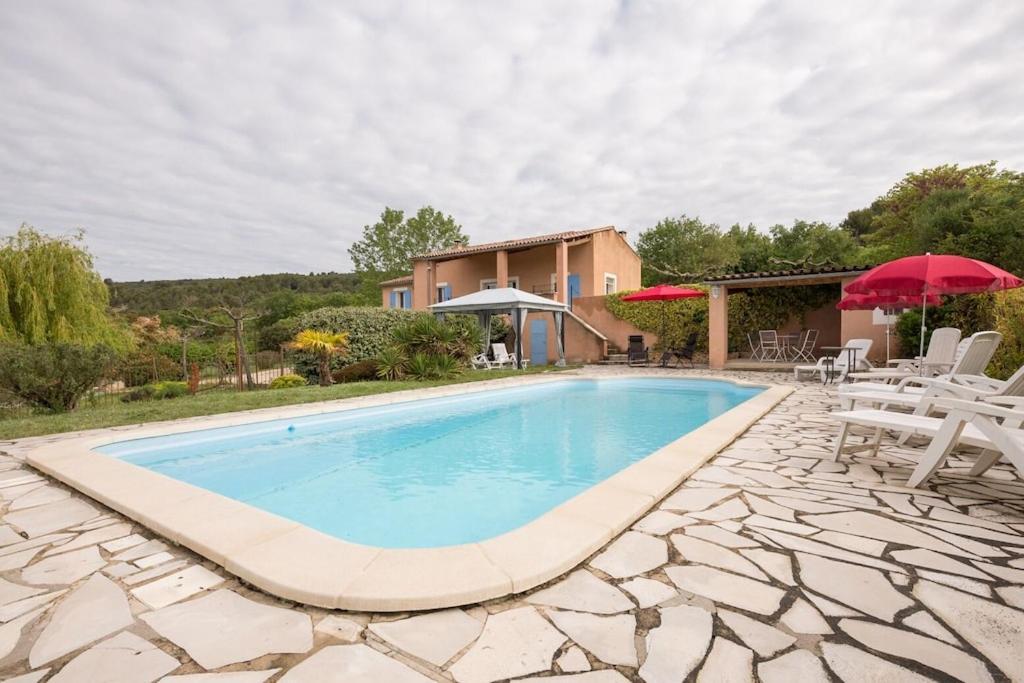 Willa Le Mas Du Miel D'Or, 12 Pers, Au Coeur Du Luberon, Air-Conditionne, Piscine, Propriete De 5000 M2 Villars  Zewnętrze zdjęcie